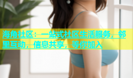 海角社区：一站式社区生活服务，邻里互动，信息共享，等你加入