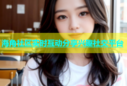 海角社区实时互动分享兴趣社交平台