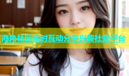 海角社区实时互动分享兴趣社交平台