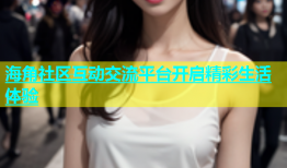 海角社区互动交流平台开启精彩生活体验