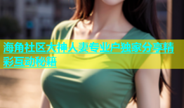 海角社区大神人妻专业户独家分享精彩互动秘籍