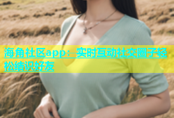 海角社区app：实时互动社交圈子轻松结识好友