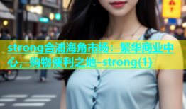 strong合浦海角市场：繁华商业中心，购物便利之地-strong(1)