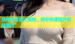 海角社区收入揭秘，教你快速提升收益技巧