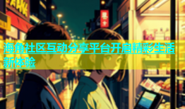 海角社区互动分享平台开启精彩生活新体验